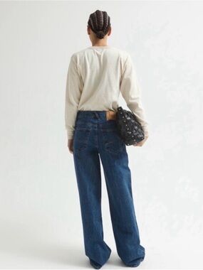 DALA SLING JEAN FLAT BLUE SIZE 29